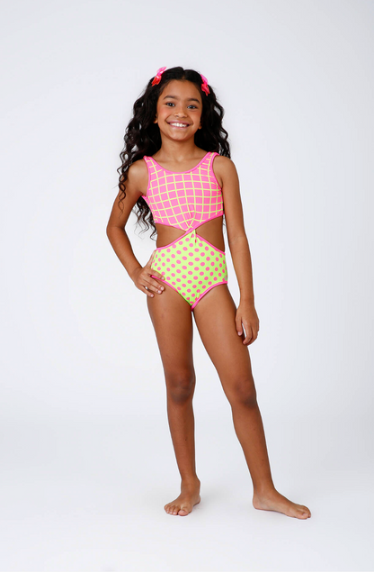 Maiô Infantil Carol Duplo Est Turtle - Siri Kids