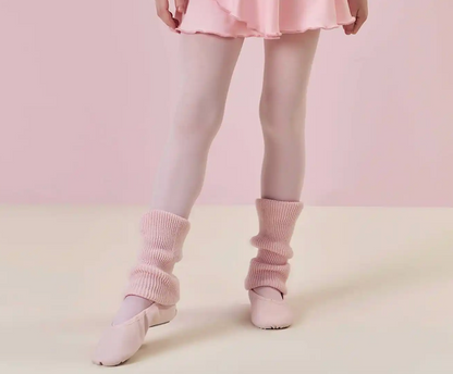 Polaina Infantil em Tricot Algodão Rosa Claro - Infanti