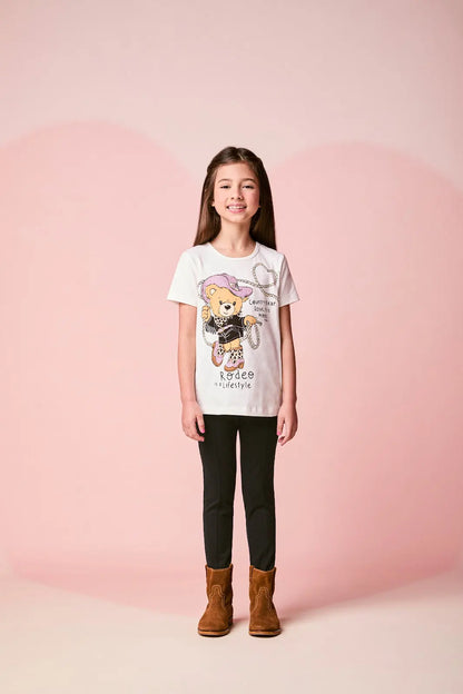Conjunto Infantil Blusa CountryBear e Legging - Momi