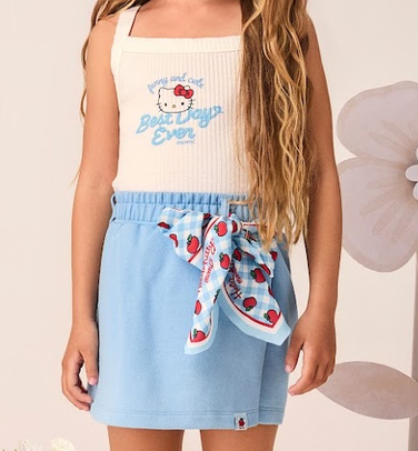 Conjunto Infantil Blusa Regata e Short - Momi