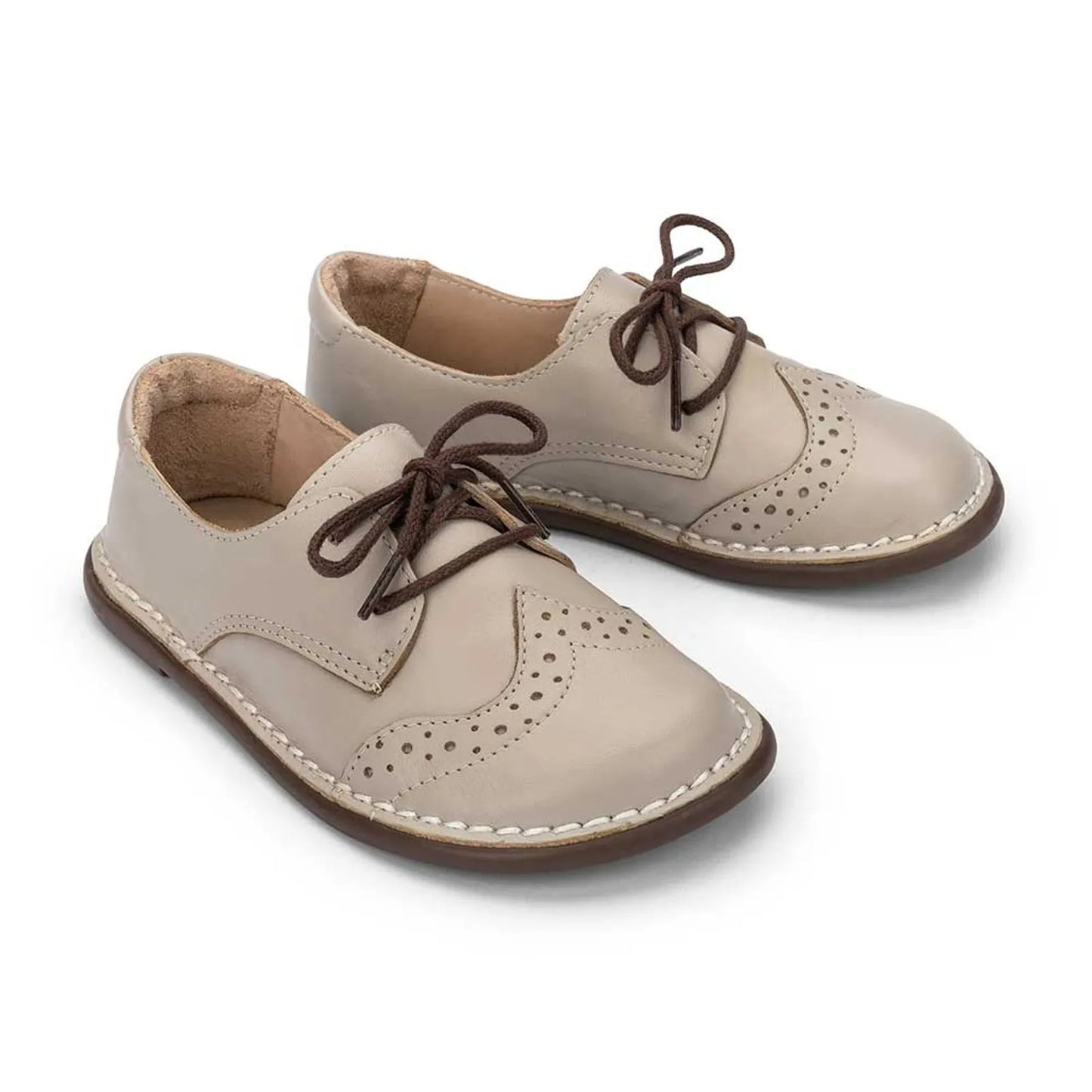 Sapato Infantil Couro Pique-Nique Areia - Petit Cheval
