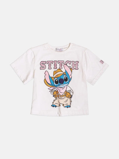 Blusa Infantil Stitch com Franjas - Momi
