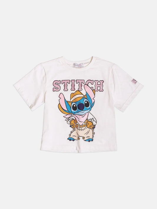 Blusa Infantil Stitch com Franjas - Momi