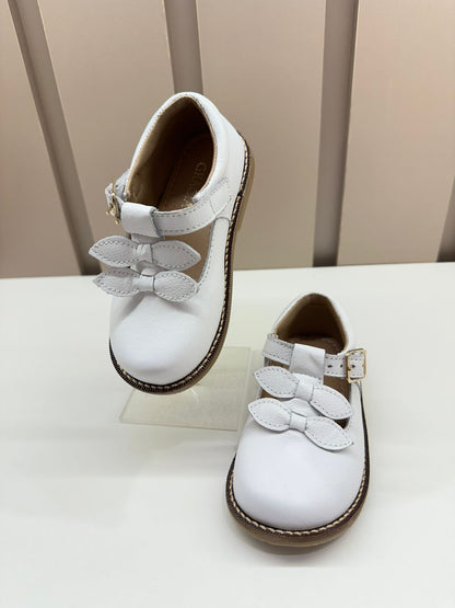 Sapato Infantil Couro Daminha Ingrid Branco - Gracia