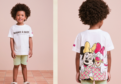 Conjunto Infantil Tshirt Minnie & Daisy Legging Disney - Animê