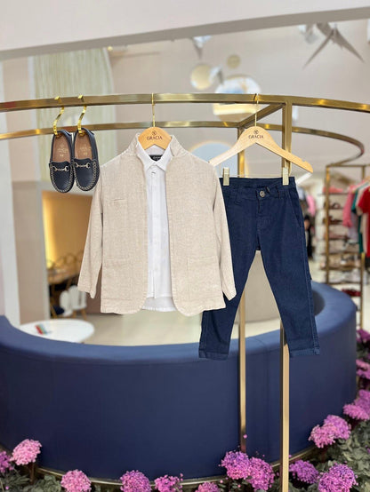 Blazer de linho conceito Dame - Gracia