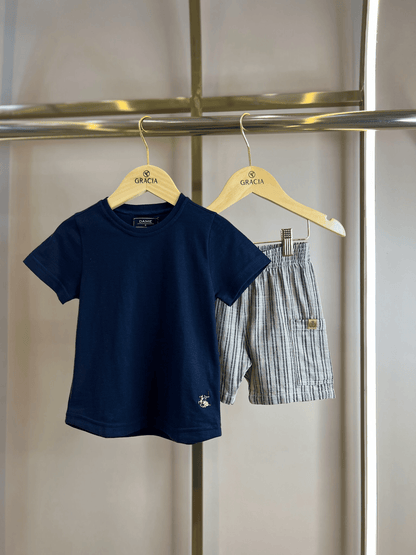 Camiseta abaulada Blue Dame - Gracia