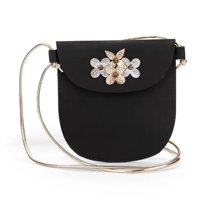 Bolsa Infantil Couro Jardim Noir - Petit Cheval