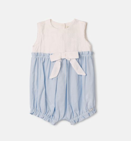 Macaquinho Bebê Algodão Lacinho - Animê