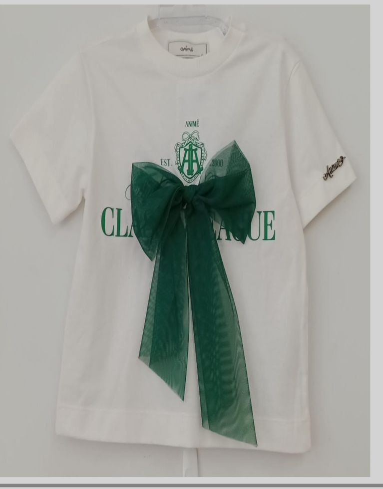Blusa Infantil Laço Tule - Animê