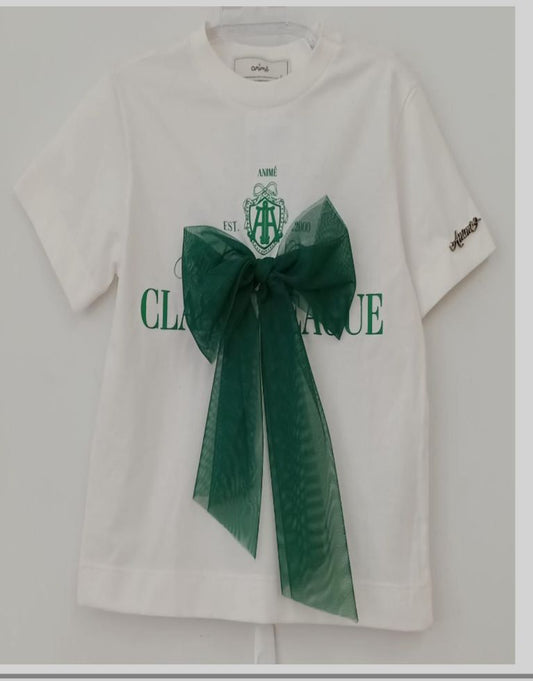 Blusa Infantil Laço Tule - Animê