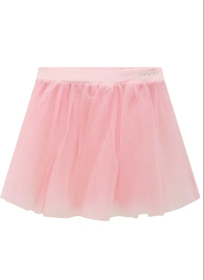 Saia Infantil Tule Rosa Claro - Infanti