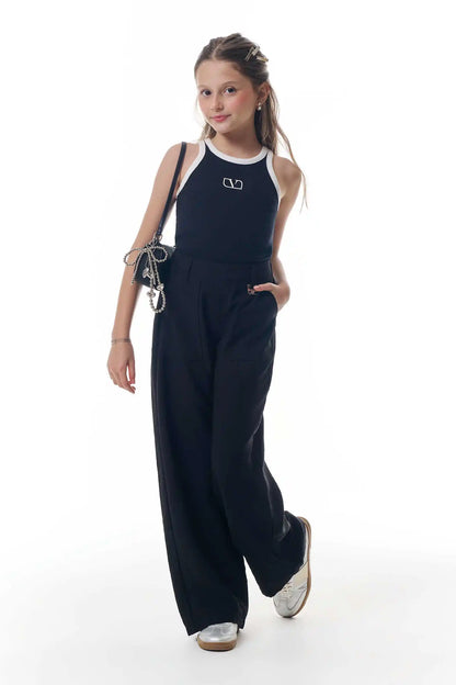 Calça Teen Wide Leg Alfaiataria Marant - Vic Vick