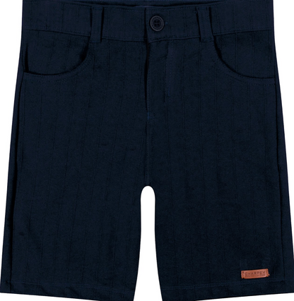 Bermuda Infantil Piquet Maquinetado - Charpey PRÉ-VENDA