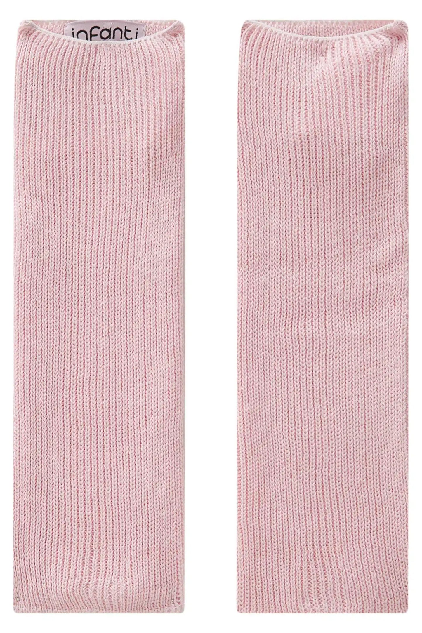Polaina Infantil em Tricot Algodão Rosa Claro - Infanti