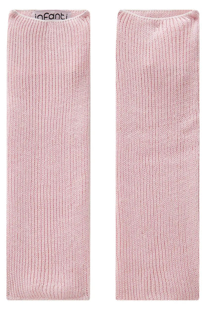Polaina Infantil em Tricot Algodão Rosa Claro - Infanti