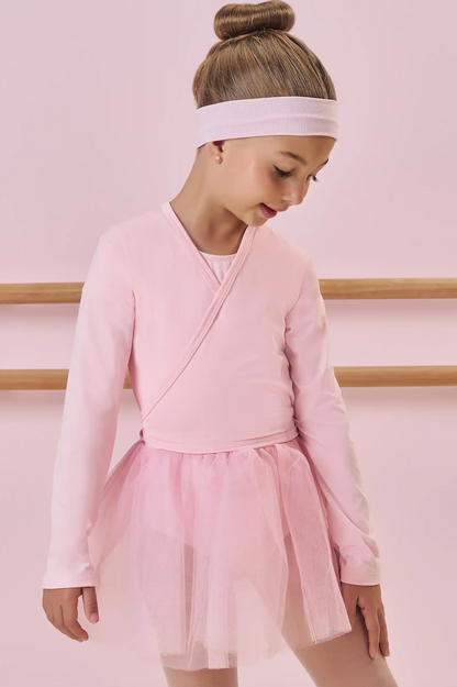 Bolero Infantil em Malha Rosa Claro - Infanti