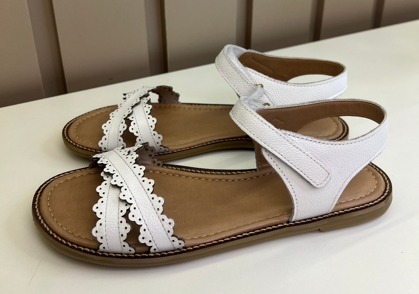 Sandália Infantil Valentina Branca - Gracia