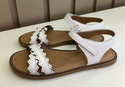 Sandália Infantil Valentina Branca - Gracia