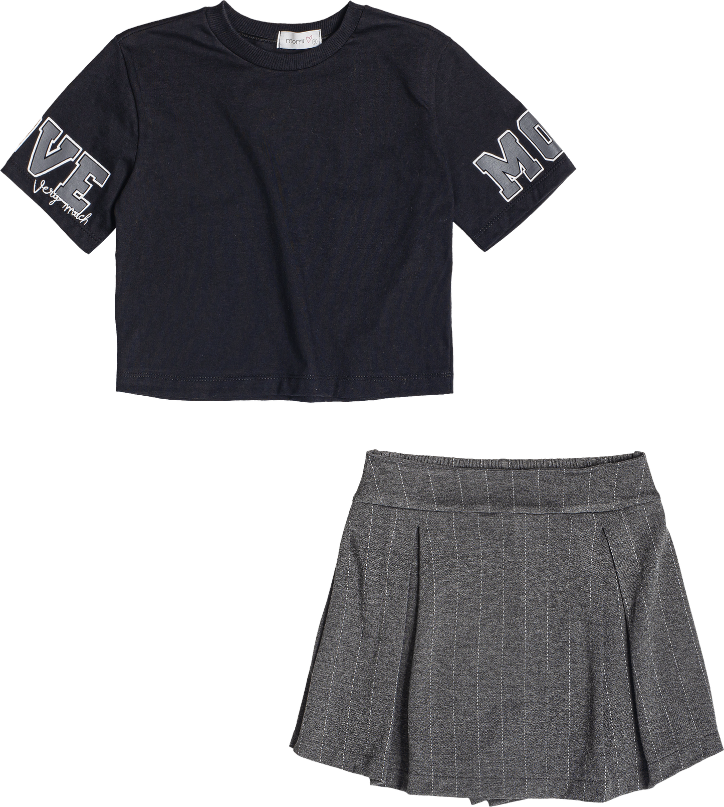 Conjunto Blusa e Shorts Love Momi