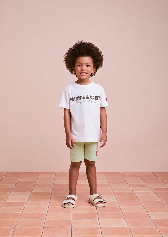 Conjunto Infantil Tshirt Minnie & Daisy Legging Disney - Animê