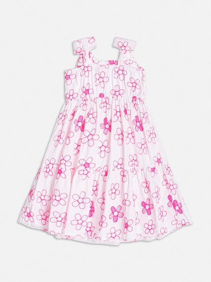 Vestido Bordado Flores Momi