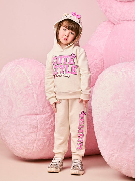 Conjunto Infantil Moletom Casaco Cute Style e Calça Hello Kitty - Momi