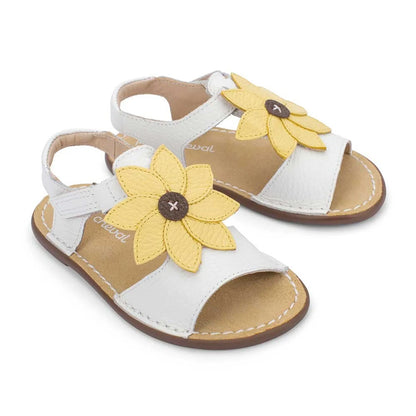 Sandália Infantil Carrossel Blanche Flor Margarida - Petit Cheval
