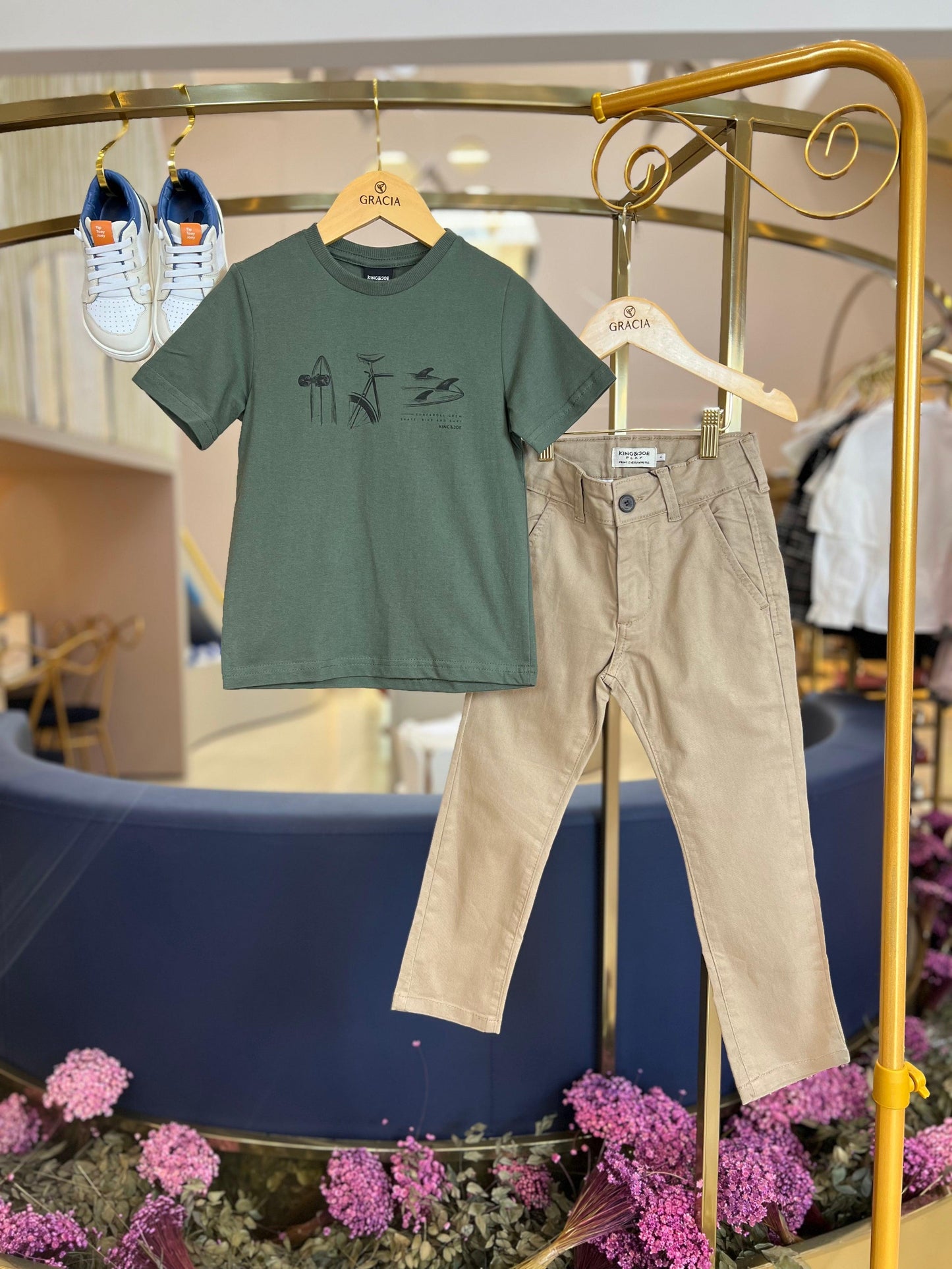 Calça sarja slim King Joe Play - Gracia