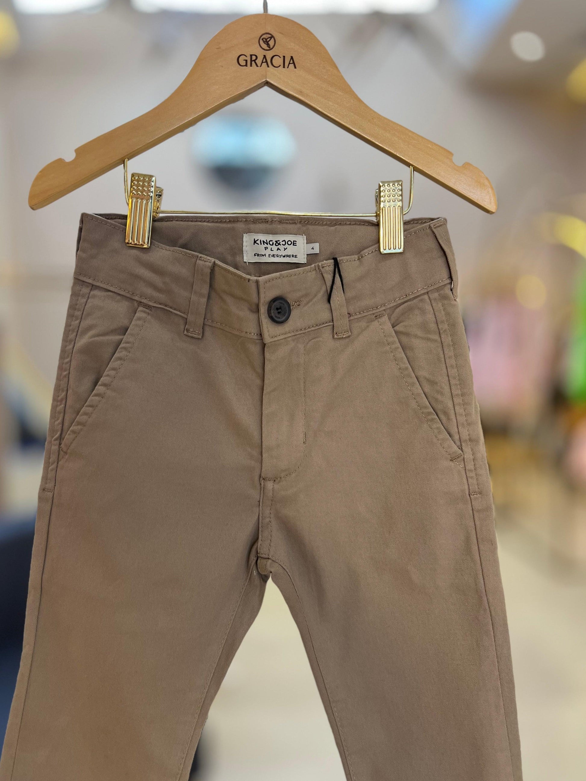 Calça sarja slim King Joe Play - Gracia