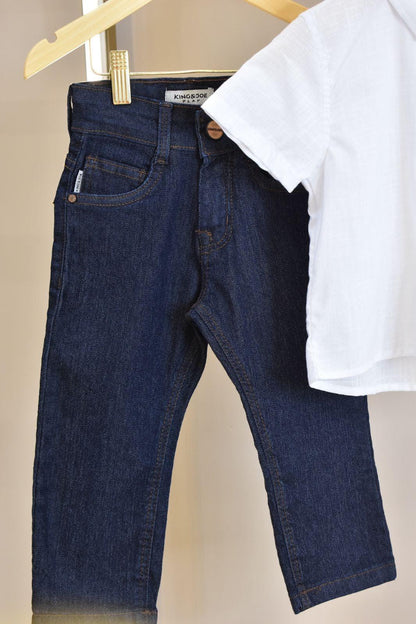 Calça jeans slim blue King & Joe - Gracia