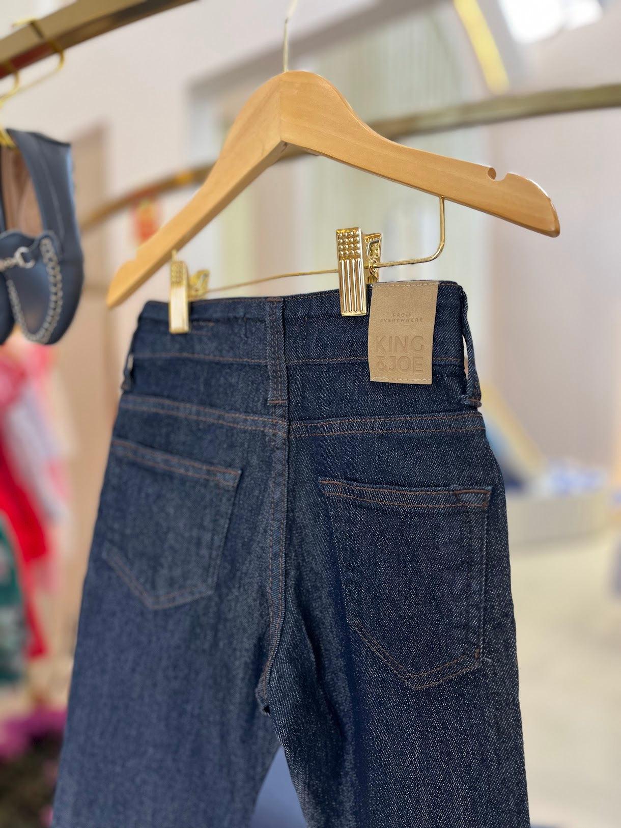 Calça jeans slim blue King & Joe - Gracia
