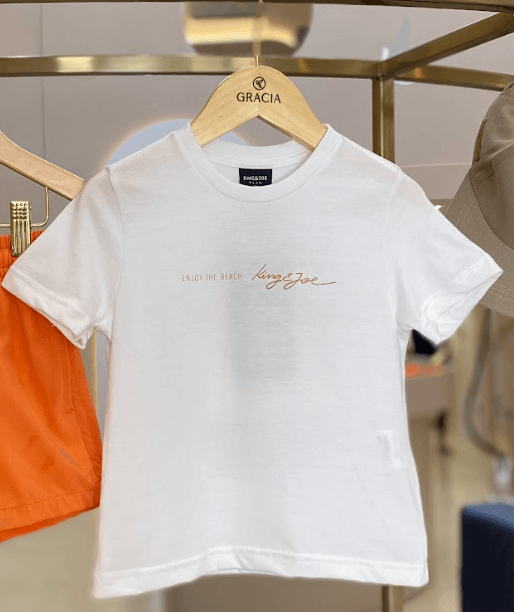 Camiseta estampada Enjoy The Beach King & Joe Play - Gracia