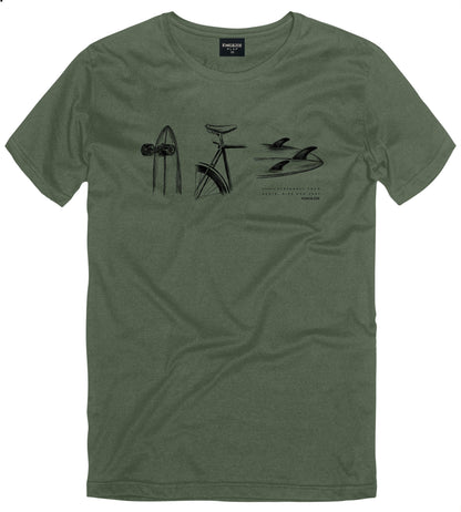 Camiseta Skate Bike And Surf King & Joe Play - Gracia