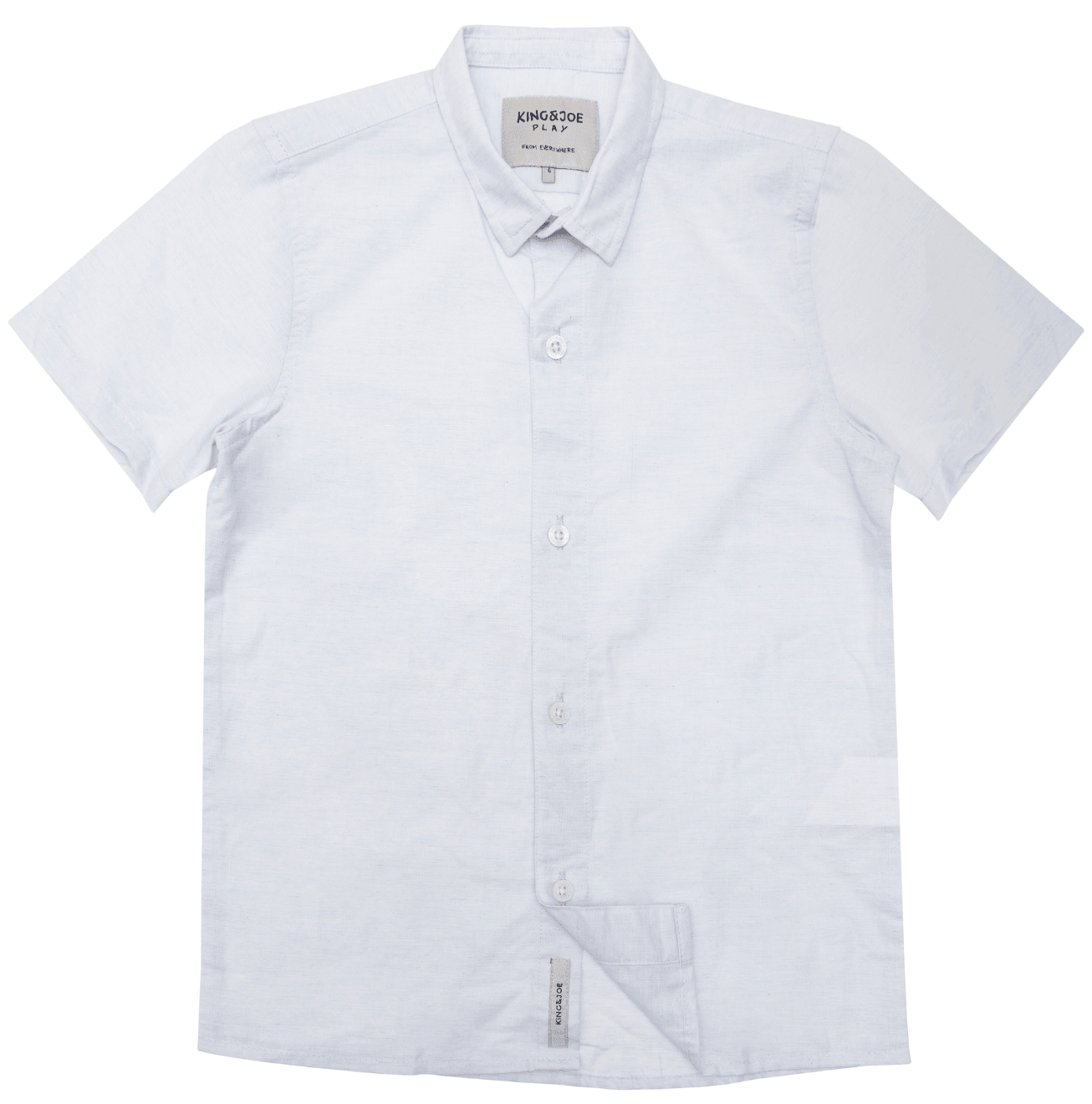 Conjunto bermuda de sarja e camisa King & Joe Play - Gracia