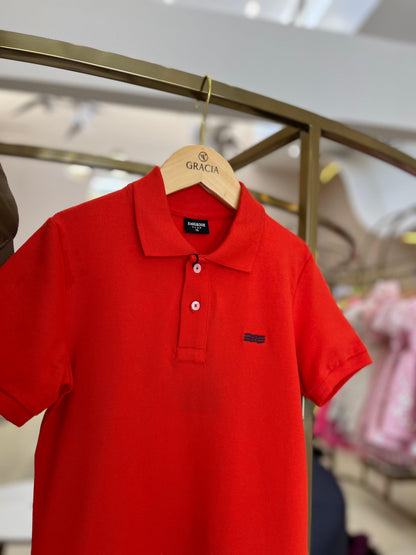 Polo piquet slim com bordado King & Joe Play - Gracia