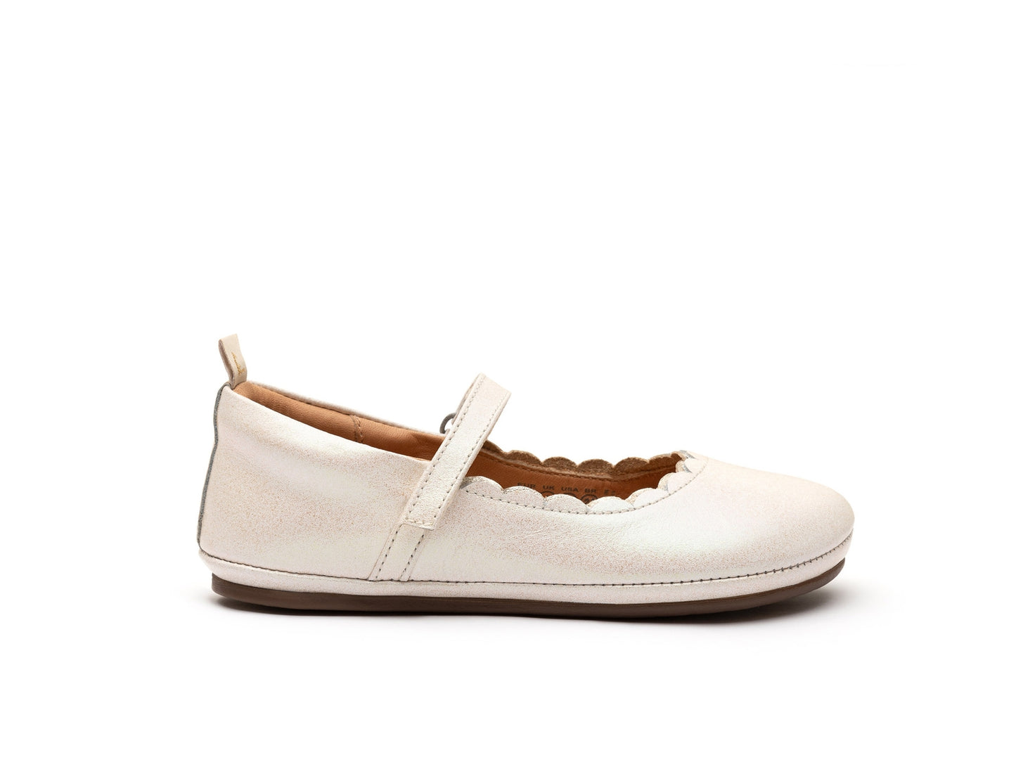 Sapatilha Infantil Couro Misty White Dream & Champagne - Tip Toey Joey PRÉ-VENDA