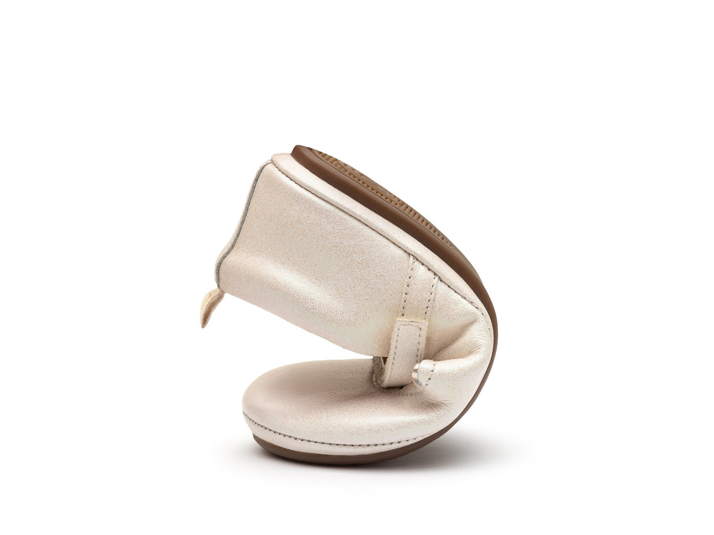 Sapatilha Infantil Couro Misty White Dream & Champagne - Tip Toey Joey PRÉ-VENDA