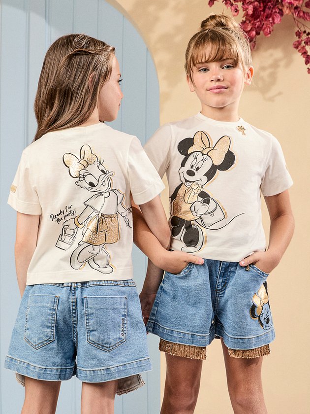 Fashion blusa minnie mouse