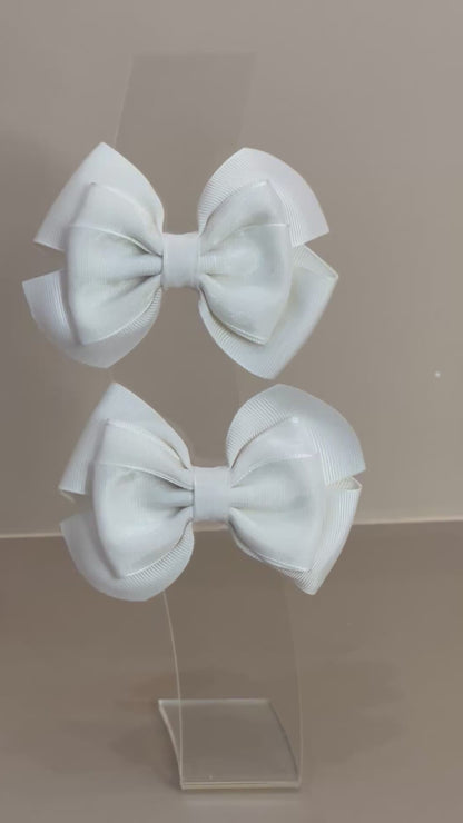 Laço Special Organza Liso Off White - Gracia