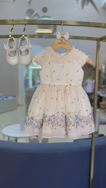 Vestido Bebê Dolce Giardino - Petit Cherie