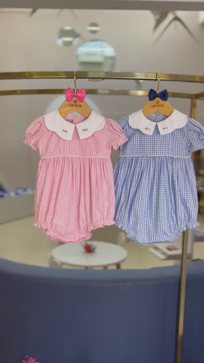 Pimpão Bebê Clássico Algodão Bella Azul - Gracia