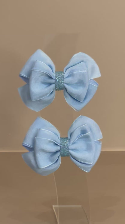 Laço Special Organza Azul Claro - Gracia