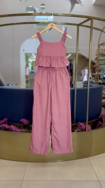 Conjunto Alfaiataria Rosa Antigo - Two In