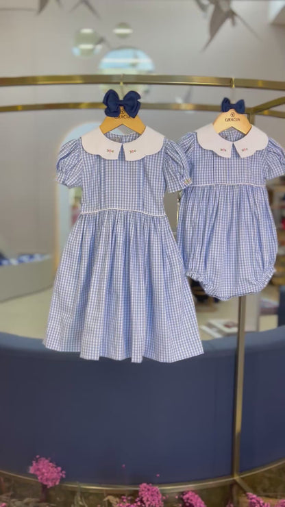 Pimpão Bebê Clássico Algodão Bella Azul - Gracia