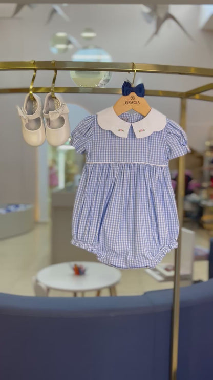 Pimpão Bebê Clássico Algodão Bella Azul - Gracia