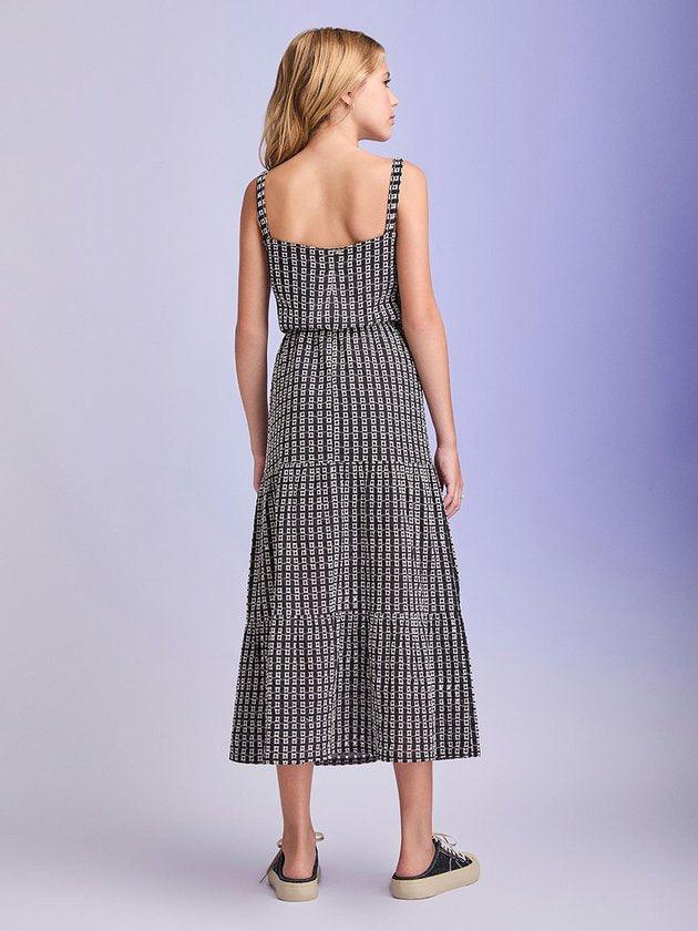 Vestido Midi Laise Black - I Am - Gracia