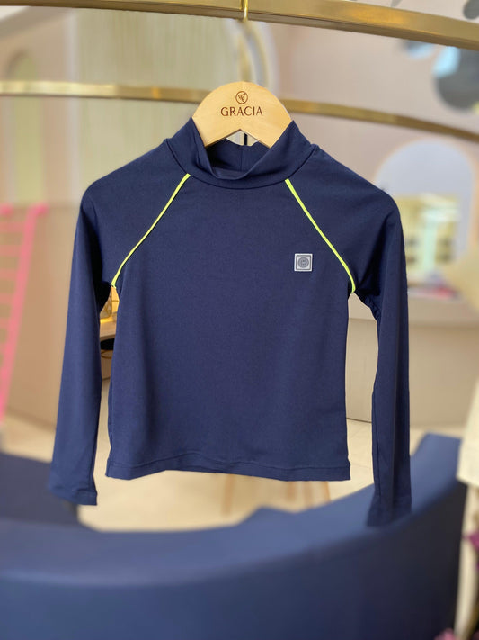 Blusa surfista com proteção UV Um Mais Um - Gracia