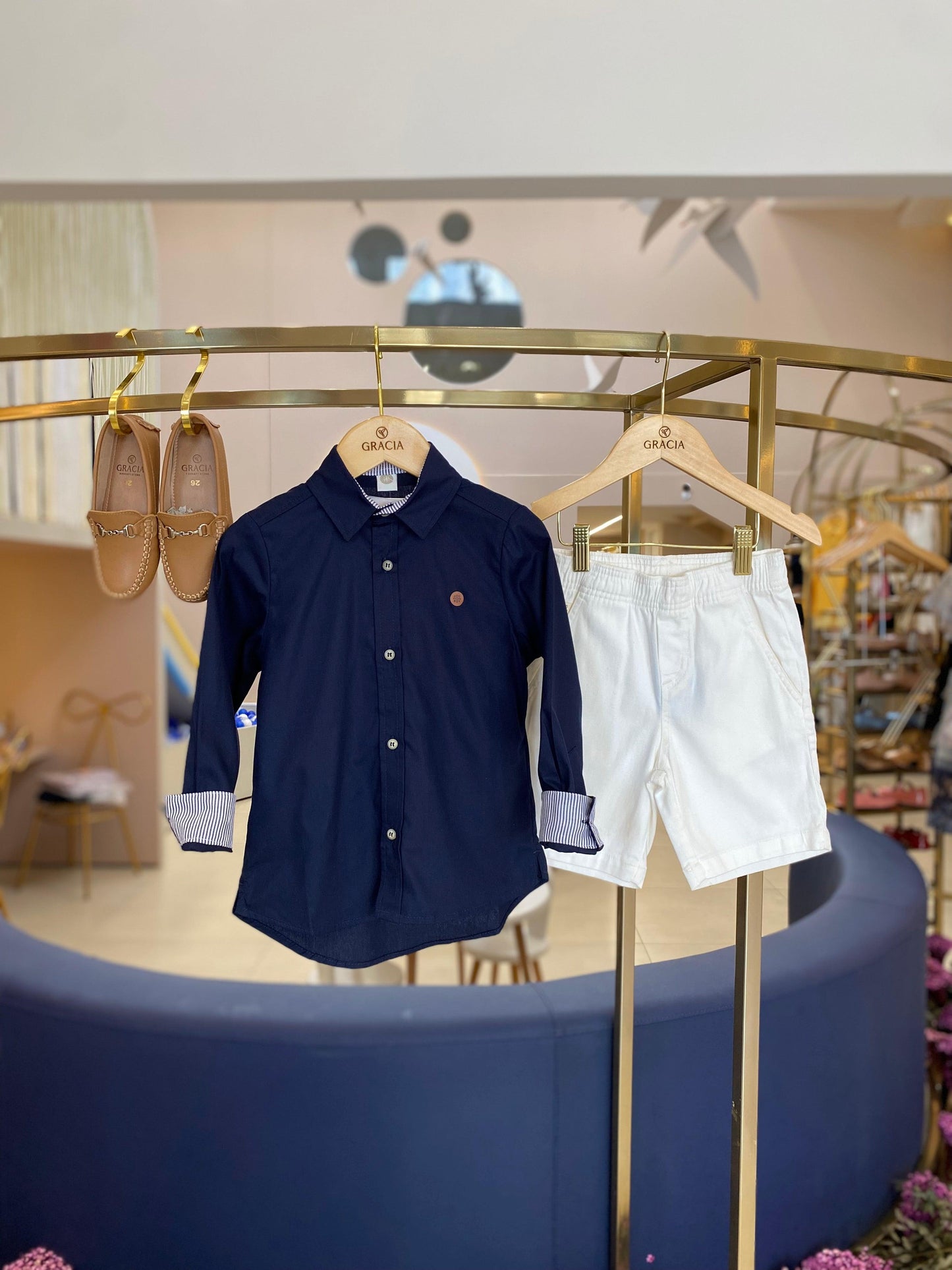 Camisa Tricoline 100% Algodão Um Mais Um - Gracia