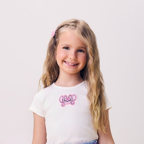 Blusa Infantil Patch Angel Off White - Momi